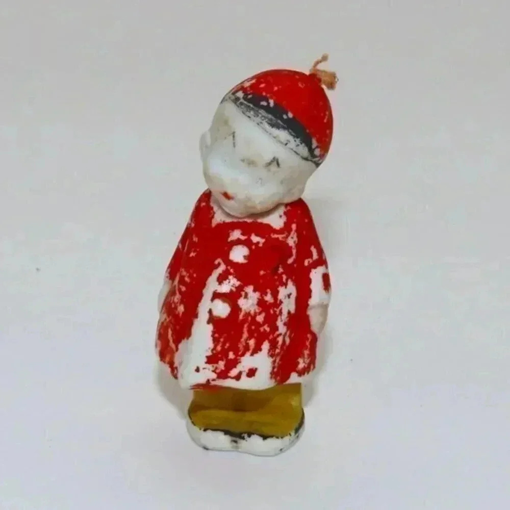 Vintage Gasoline Alley HERBY 30s German bisque comic character nodder